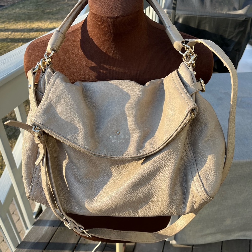 Large Kate Spade Fold over Bag